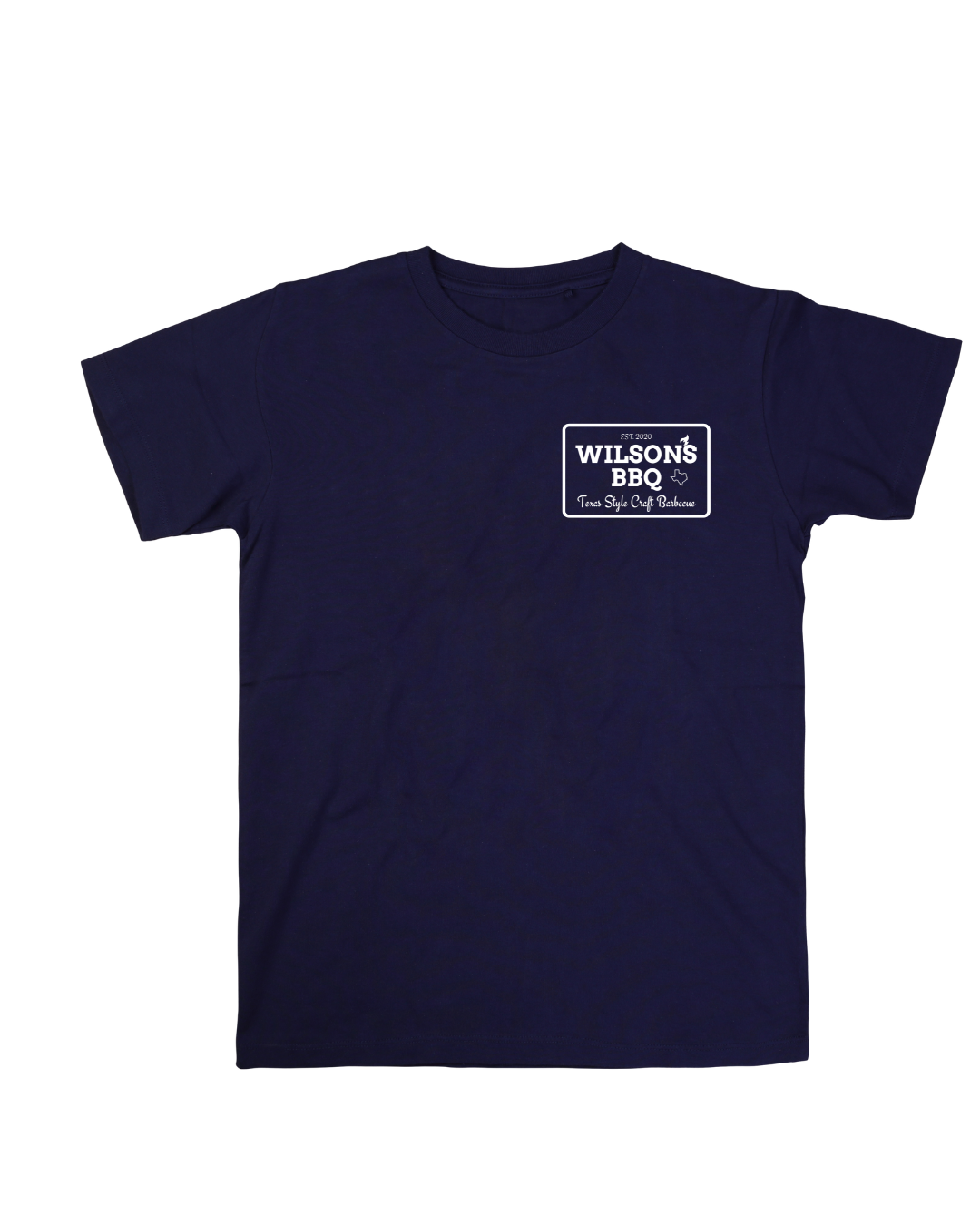 Wilson's BBQ Short Sleeve OG Shirt - Navy